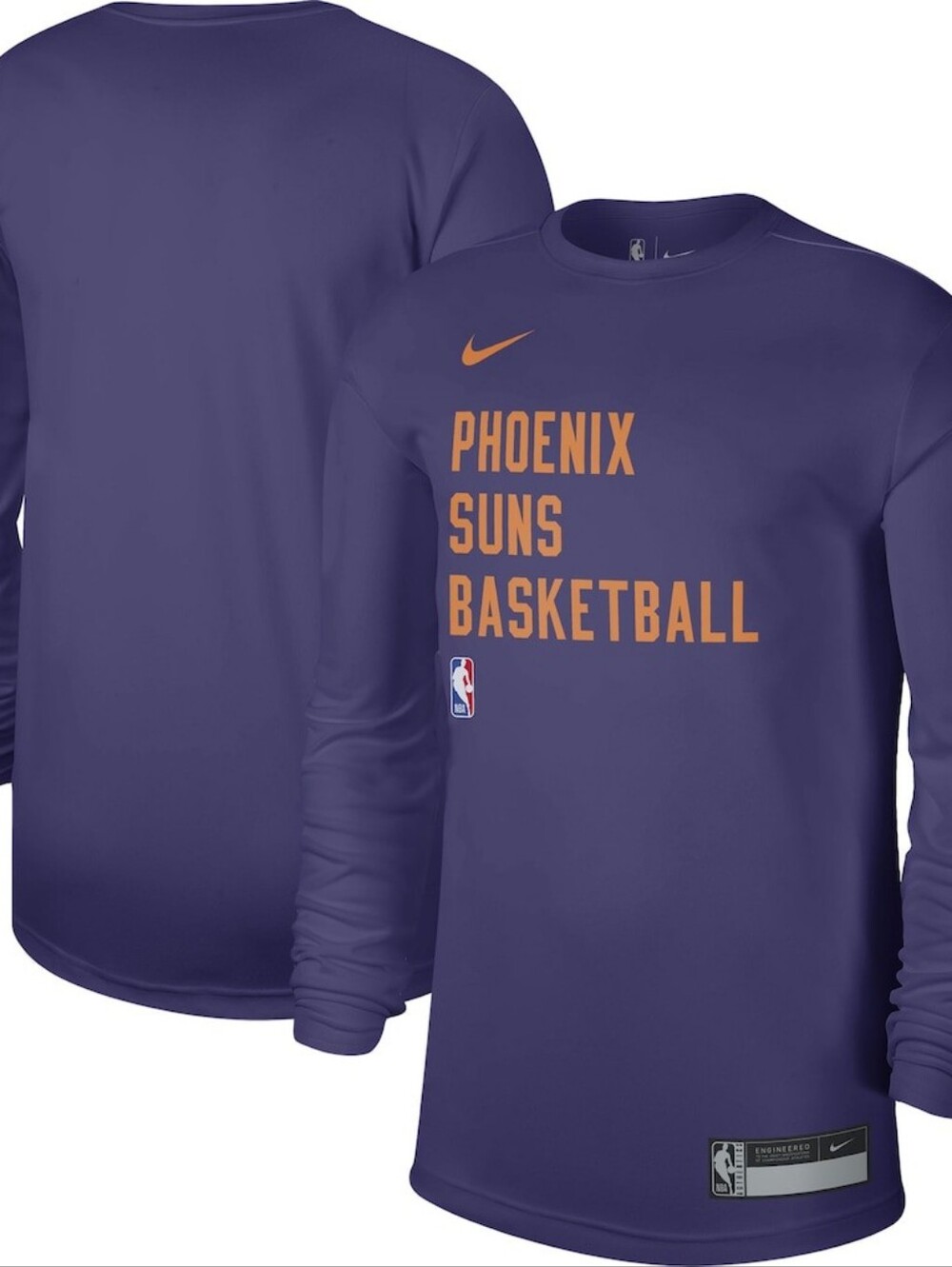 Phoenix Suns Nike Legend On-Court Practice Long Sleeve T-Shirt - Purple